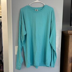 Comfort Colors Long Sleeve Tee - Aqua